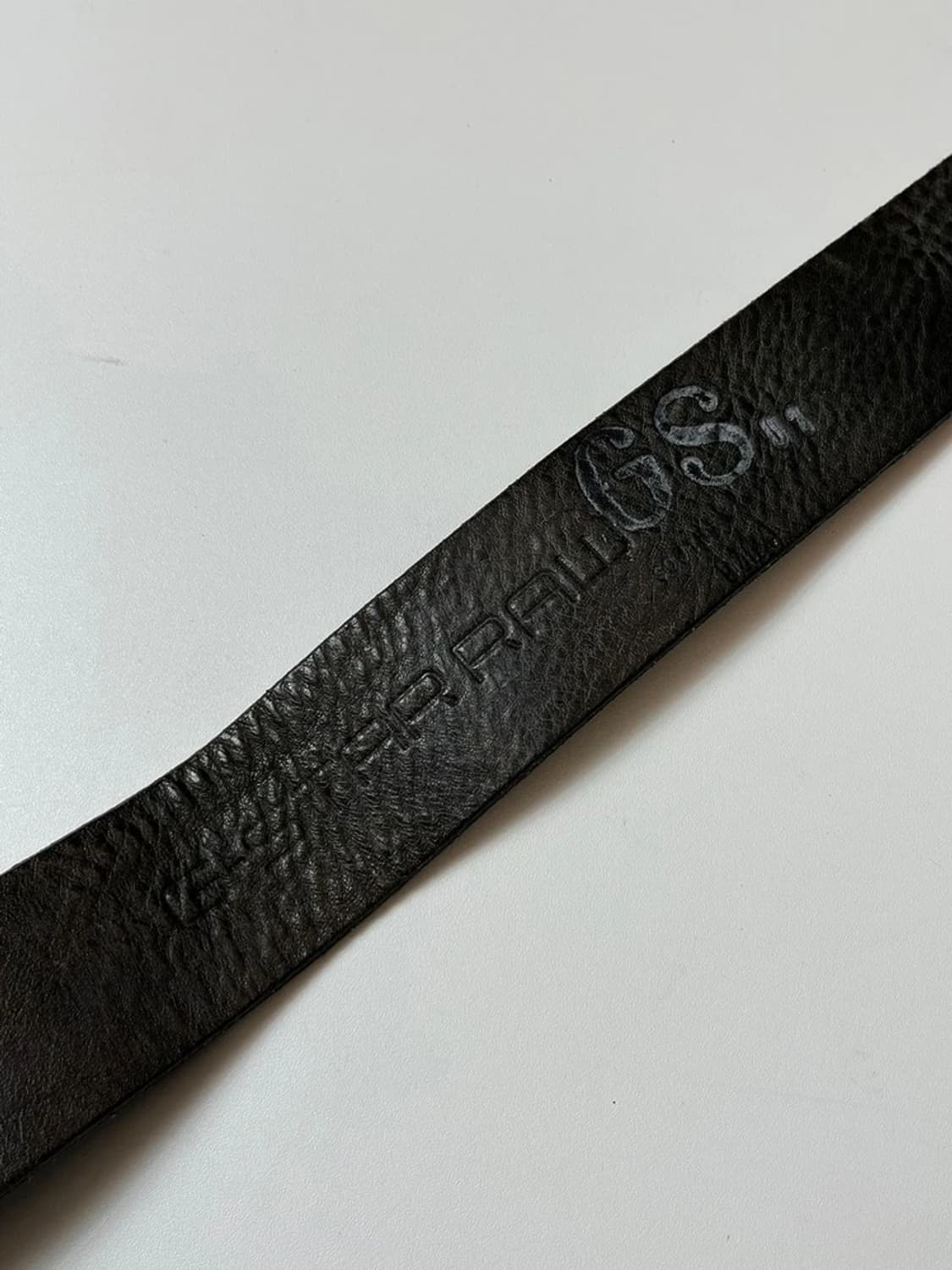 지스타로우 G-Star RAW 00's 소가죽 Y2K 벨트 Q1338 상품이미지3