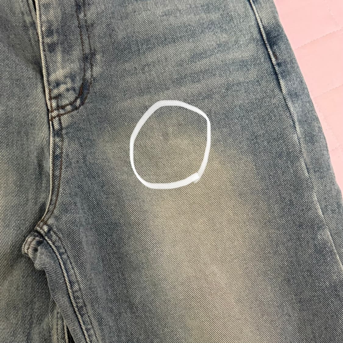블랙업 워싱 와이드 039 상품이미지4