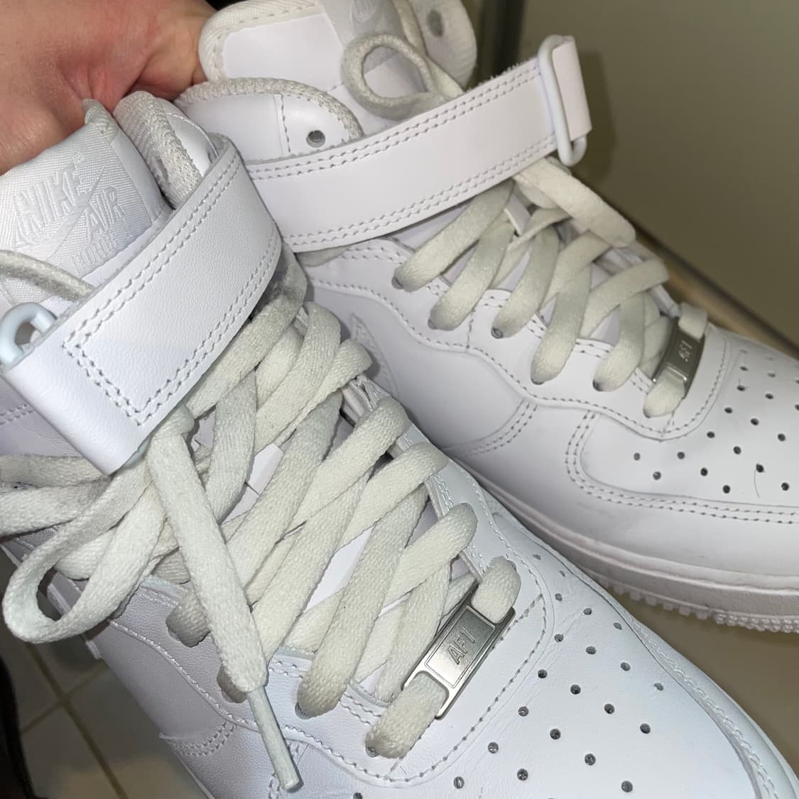 (260)나이키 에어 포스 1 미드 올백 CW2289 상품이미지7