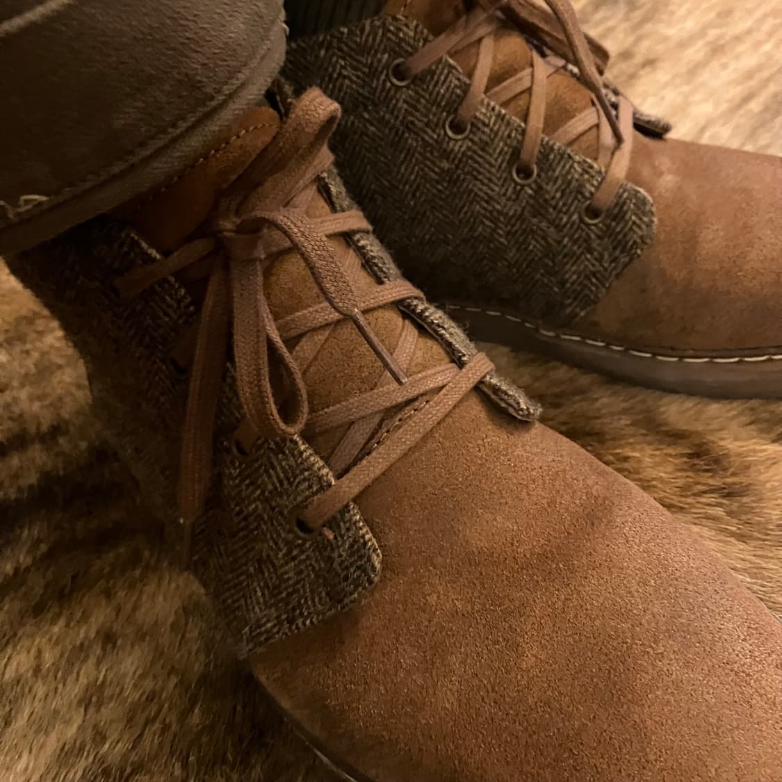 UGG 헤링본 트위드 처카부츠 US10 상품이미지9