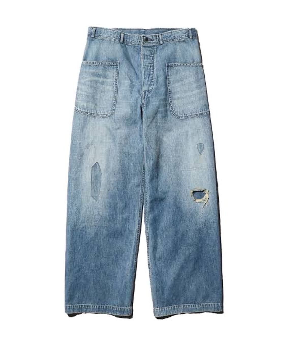 Bowwow m43 dungaree denim pants L 상품이미지1