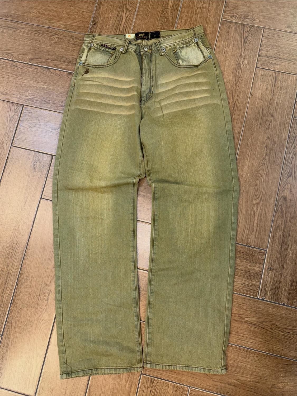 Hip-Hop Washed Denim Pants 상품이미지7