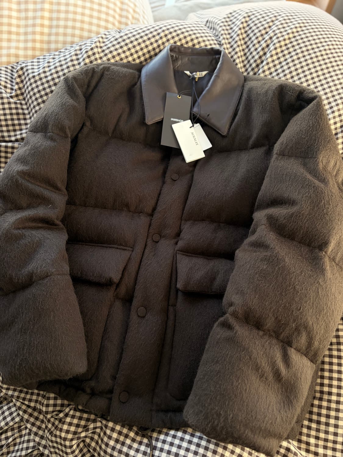 오라리 / 25aw 베이비카멜 다운 패딩 / 5 상품이미지2