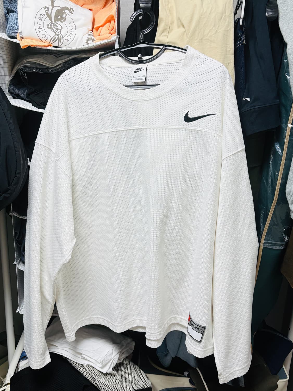 나이키 x 스투시 롱 슬리브 긴팔 티셔츠 XL 상품이미지2