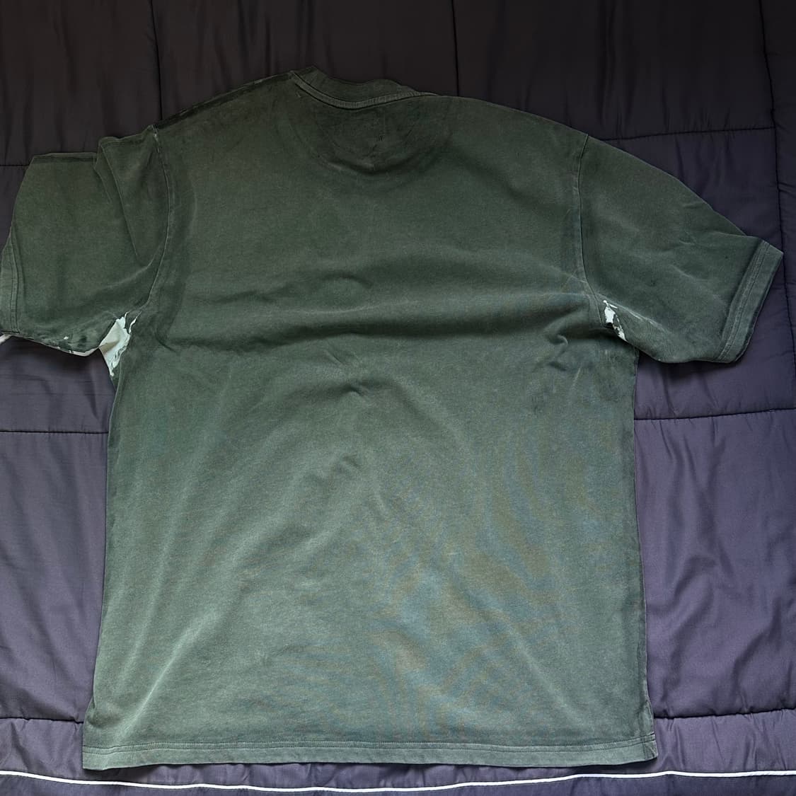 슈프림 오버프린트 스몰 박스 숏슬리브 탑 그린 - 24SS XL 상품이미지3