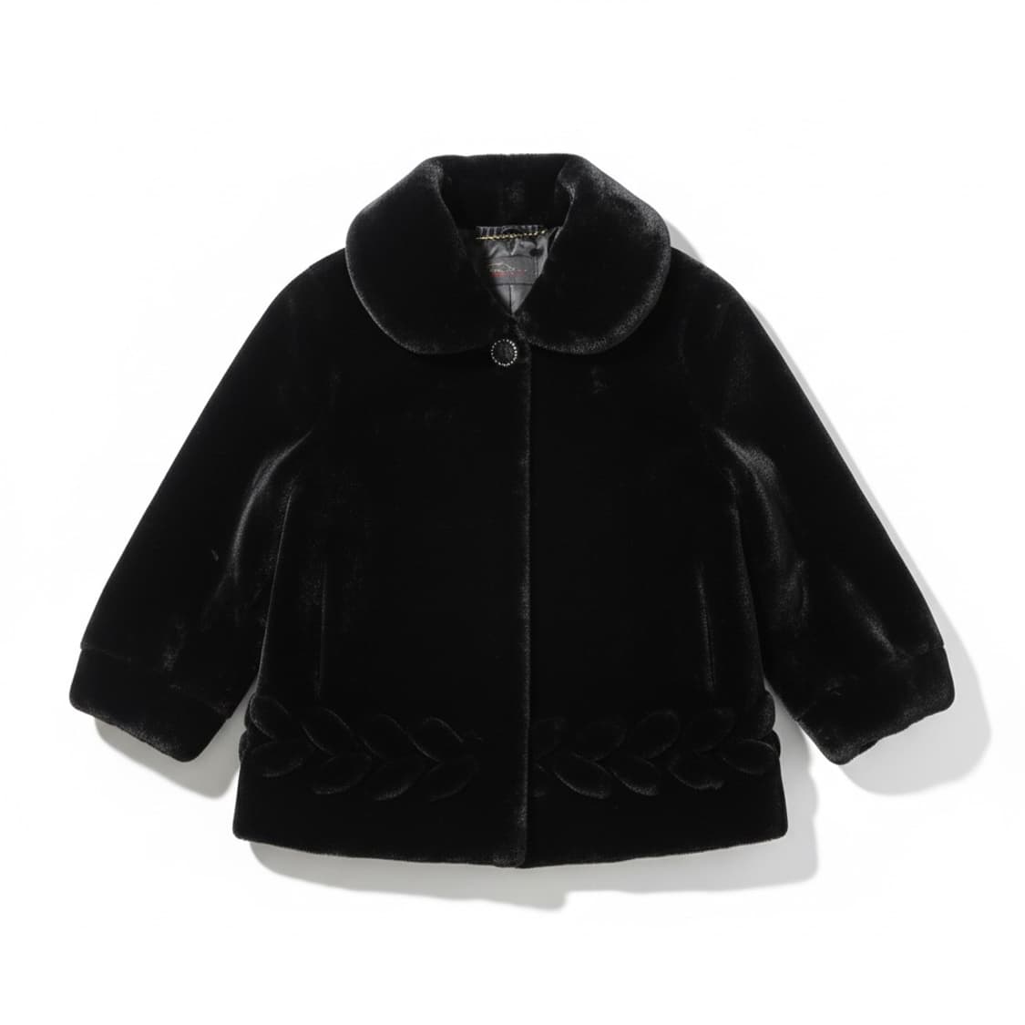 빈티지 큐빅 밍크 자켓 S 상품이미지1