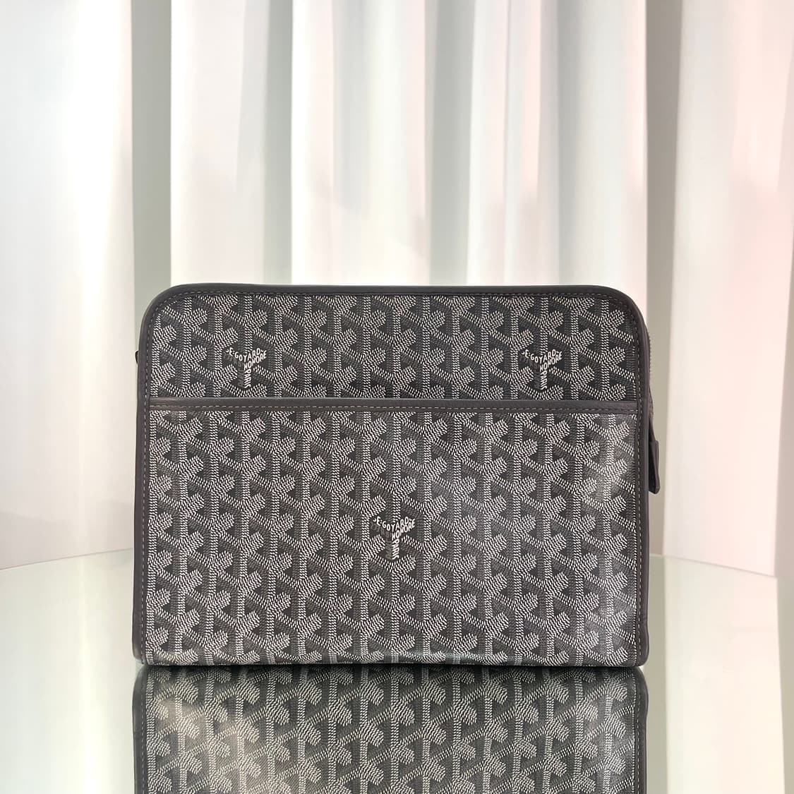 [새상품급/GM사이즈] 고야드 쥬방스 클러치 그레이 상품이미지1