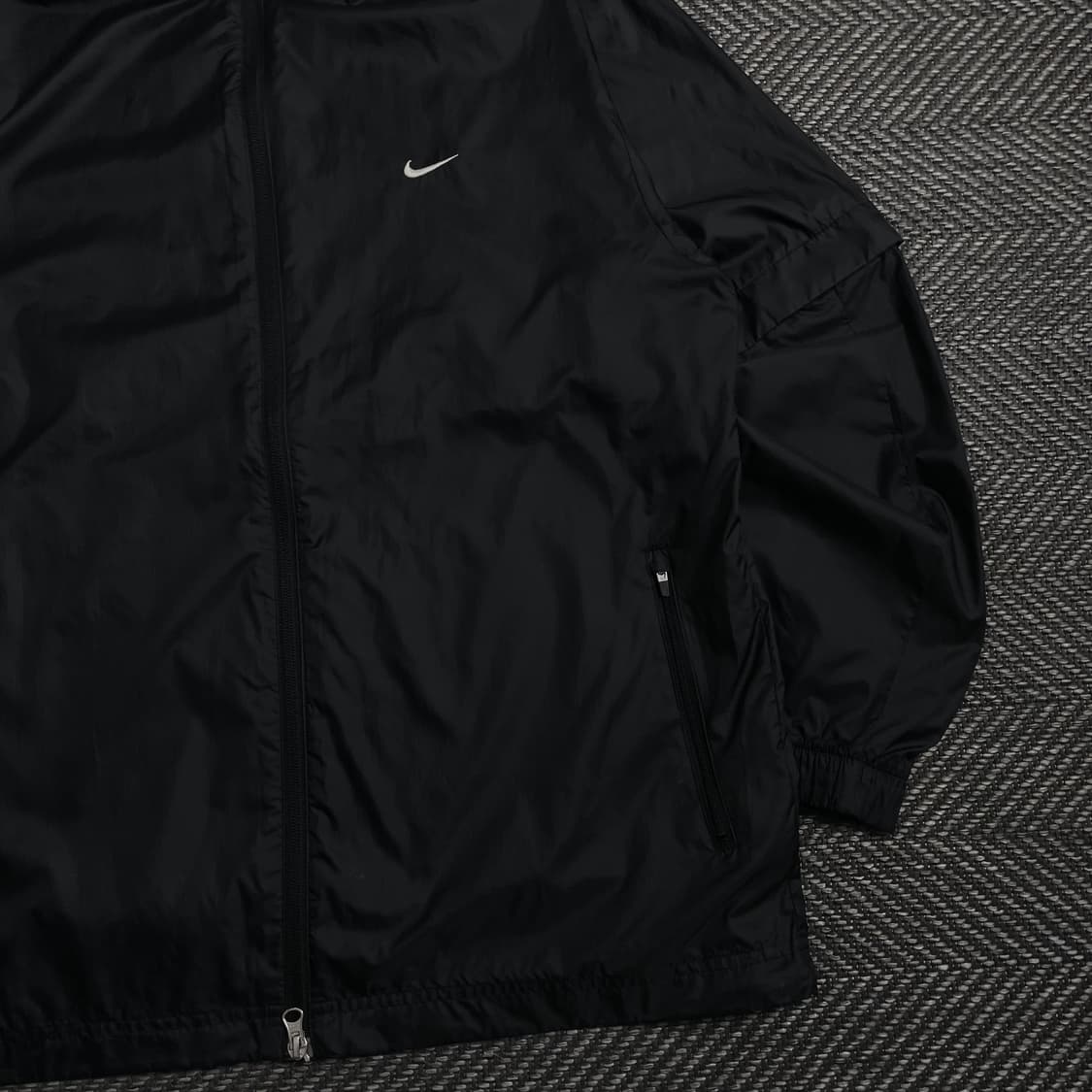 00s 나이키 골프 자수로고 탈부착 버튼 윈드 바람막이y 4261 상품이미지3