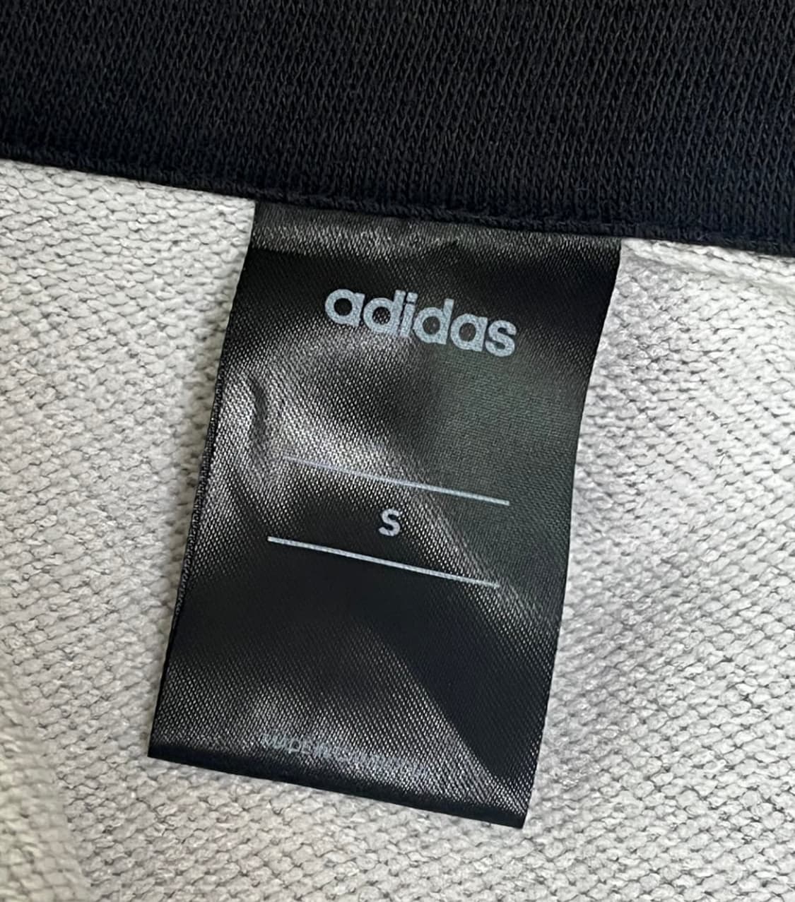아디다스 에센셜 트랙탑 희귀 면 져지 회검 S 상품이미지2