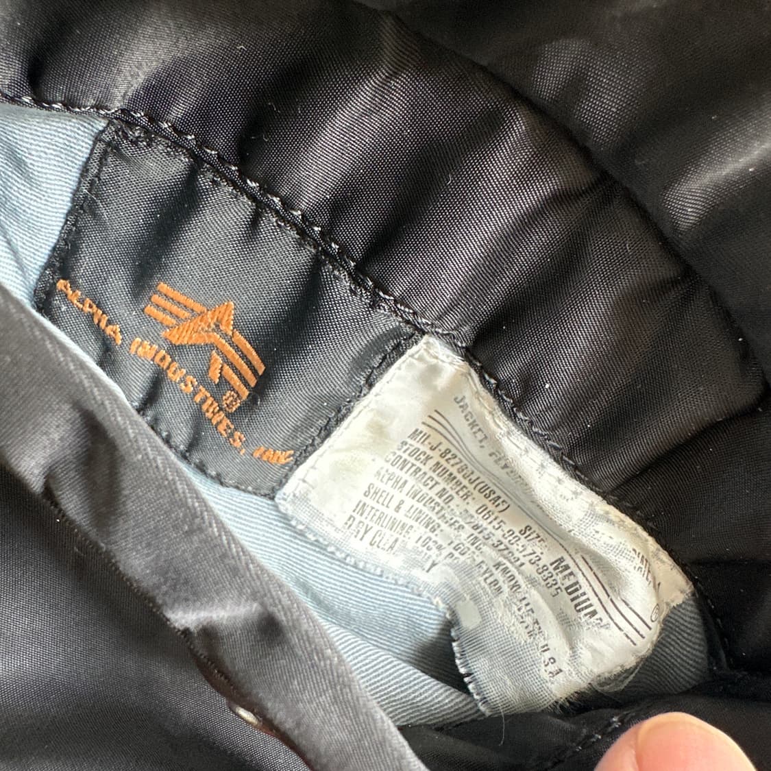 Alpha industries 알파인더 스트릿 USA ma-1 상품이미지6