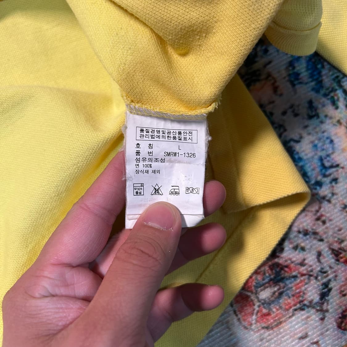 [L] 폴로 랄프로렌 빅포니 카라티 옐로우 상품이미지7