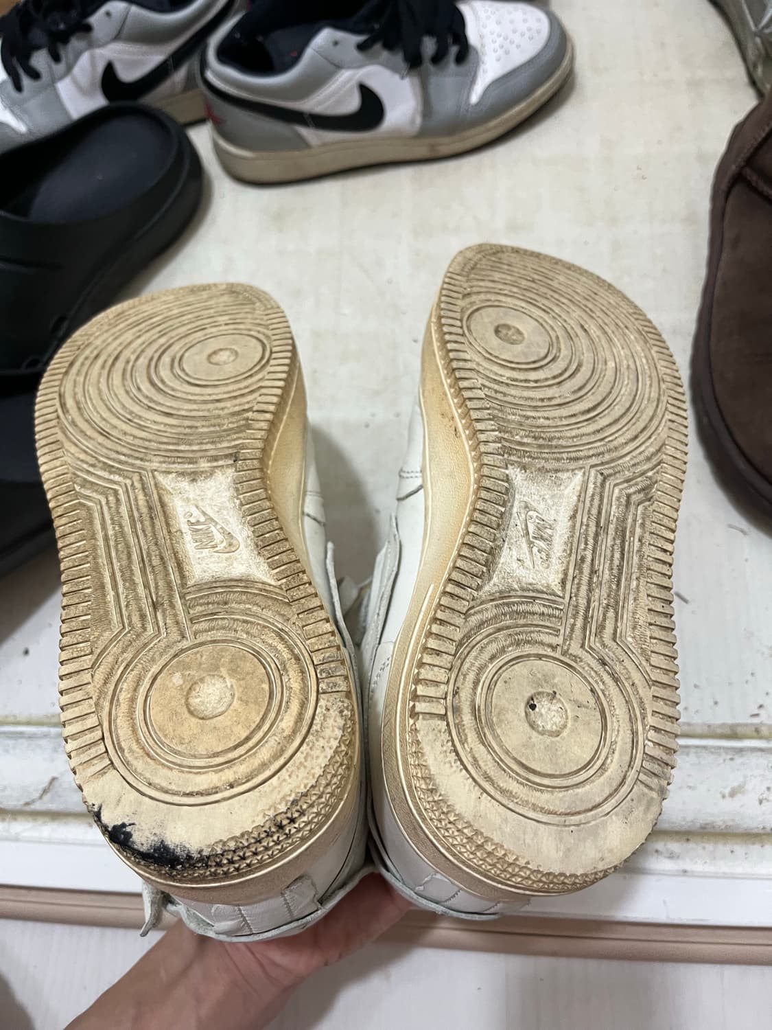 나이키 꼼데가르송 에어포스 7.5 상품이미지4