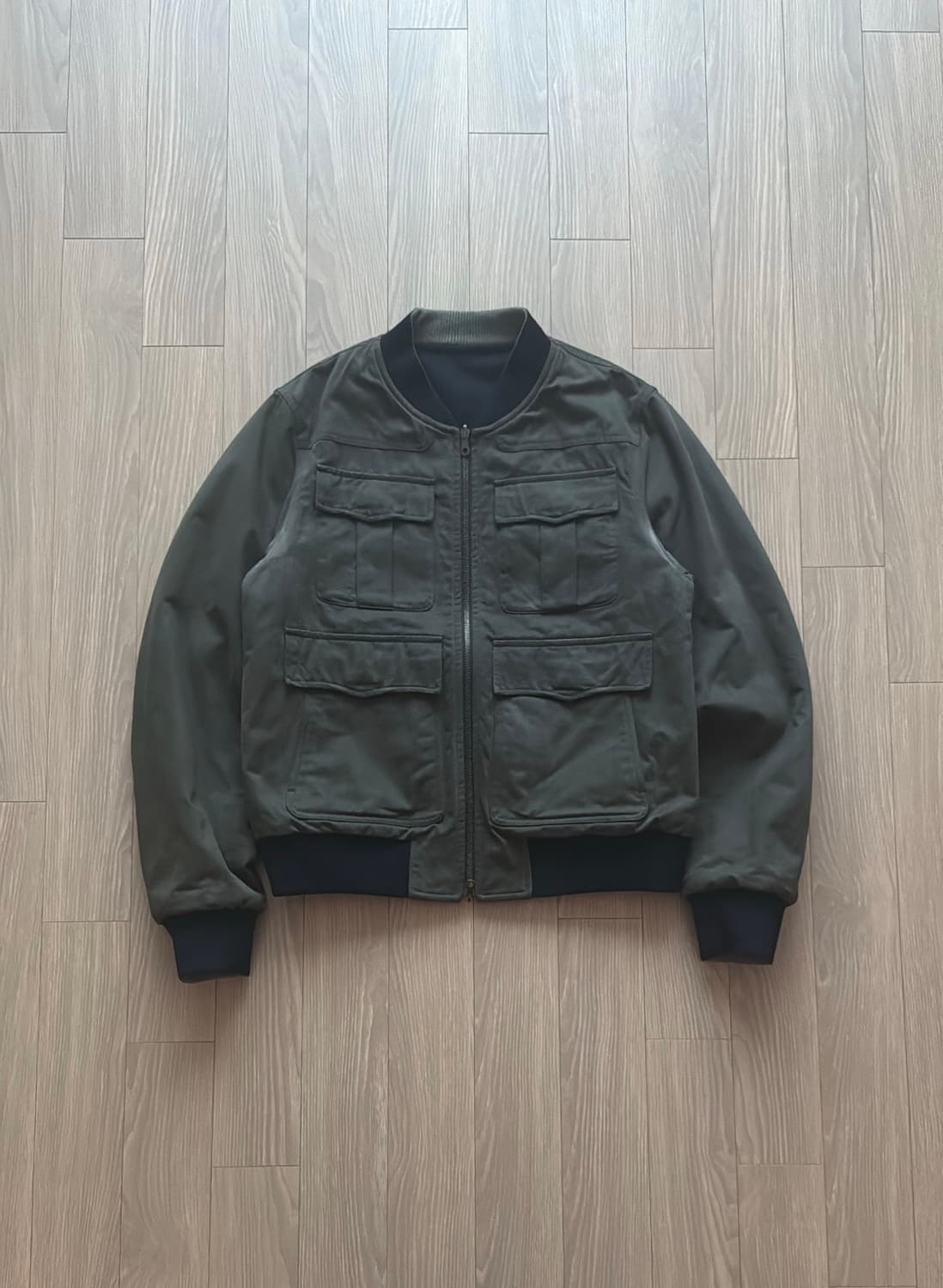 드리스반노튼 리버시블 봄버 자켓 상품이미지6