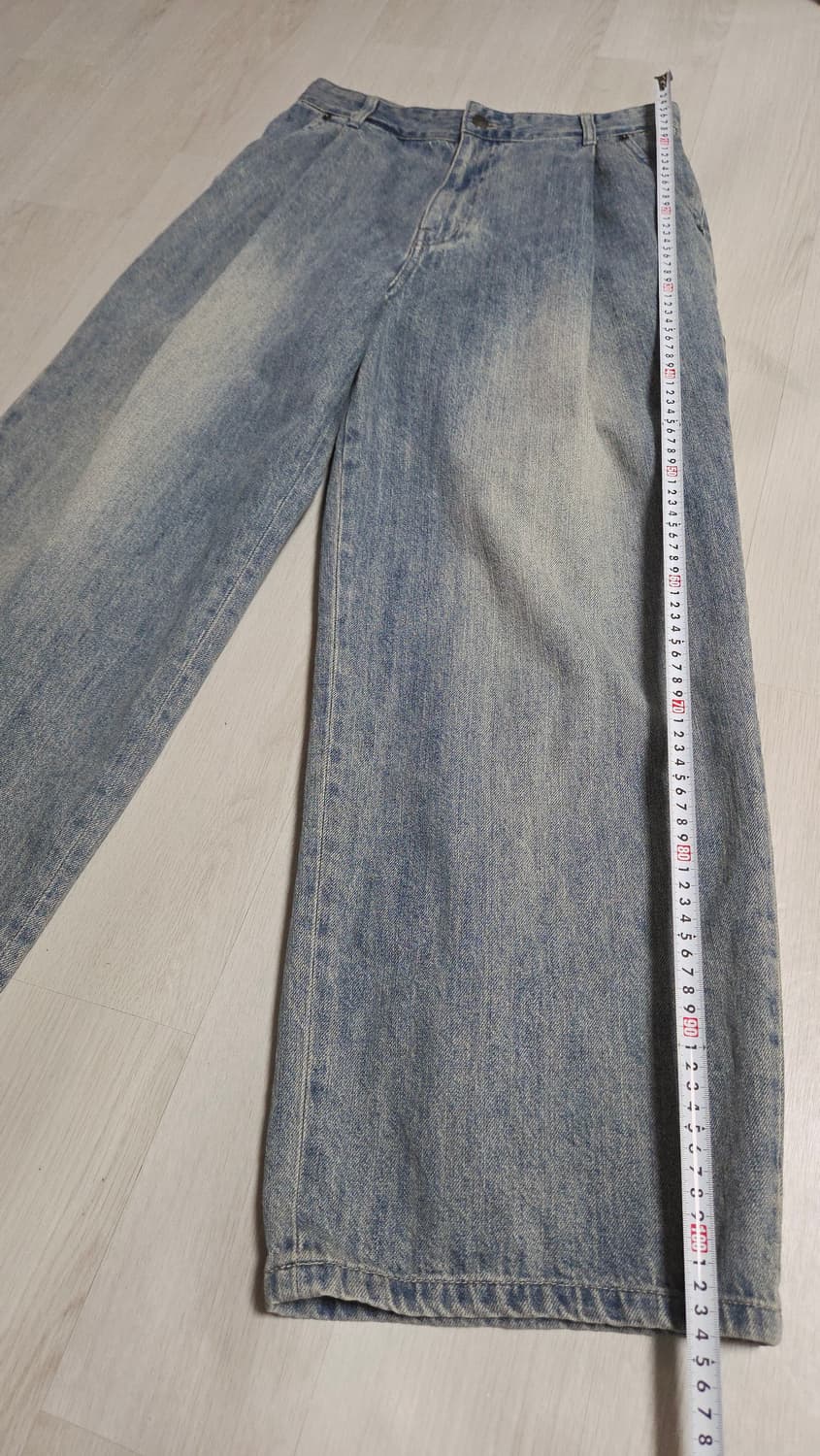 비긴202 원턱 와이드 카펜터 데님 팬츠 상품이미지6