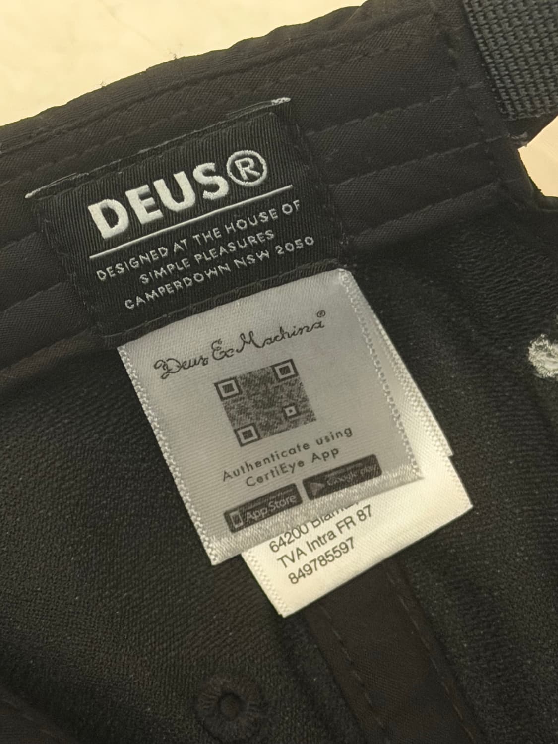 Deus 캡 상품이미지3