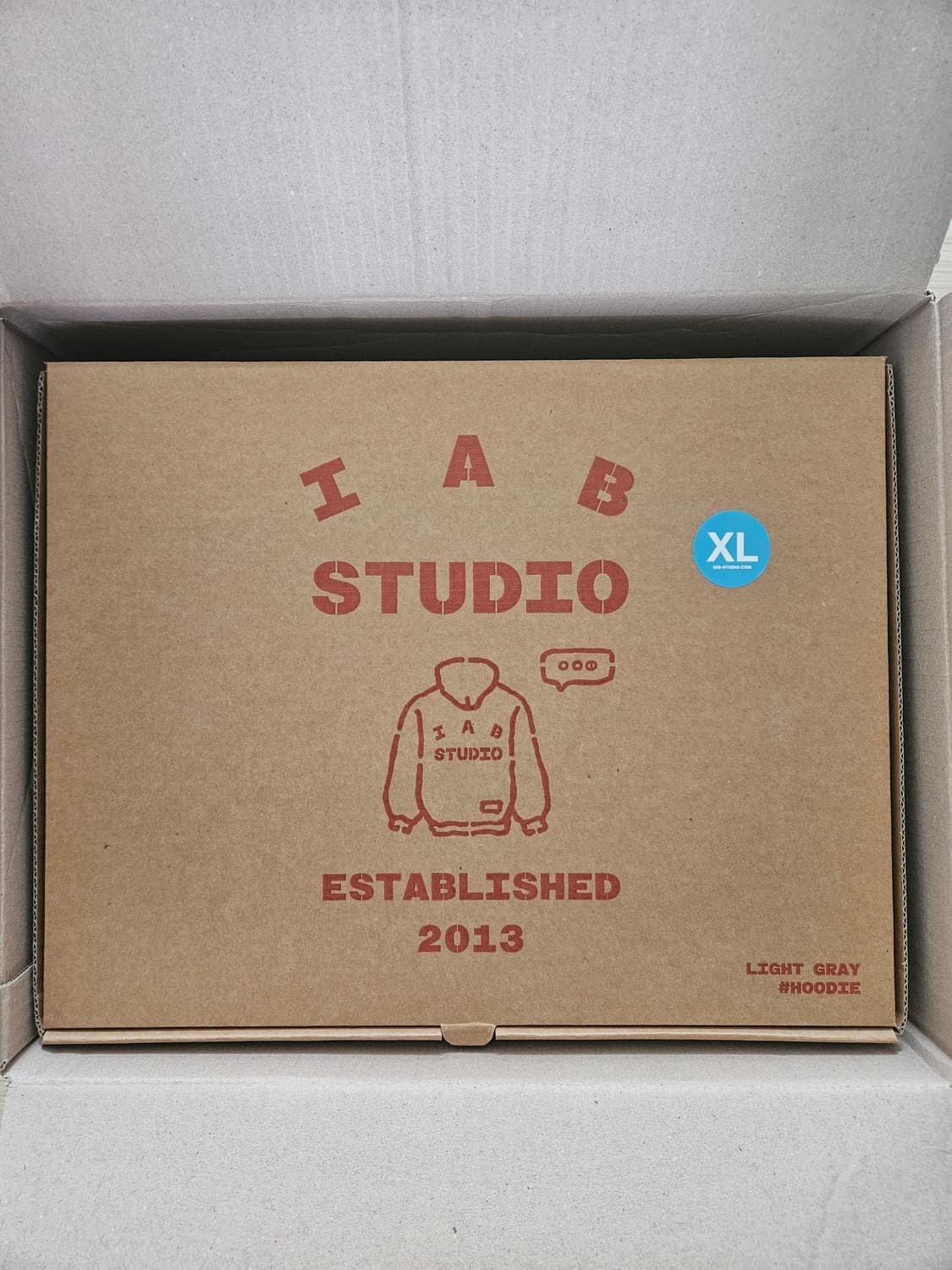 아이앱 스튜디오 후드티 XL 상품이미지3