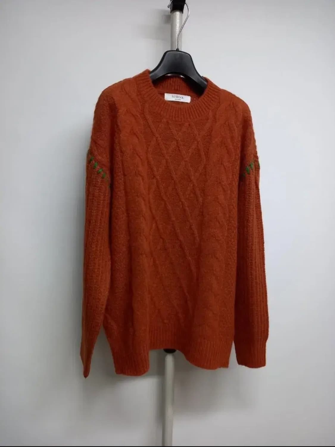 SO WOOL 쏘울 알파카 니트 스웨터 77 상품이미지3