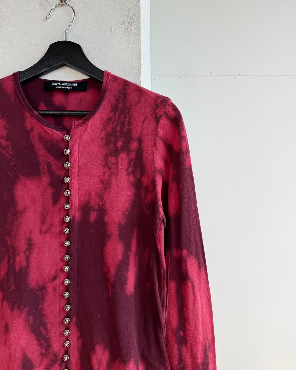 준야 와타나베 AD2004 벨 텍스처 타이 다이 롱 슬리브 상품이미지5