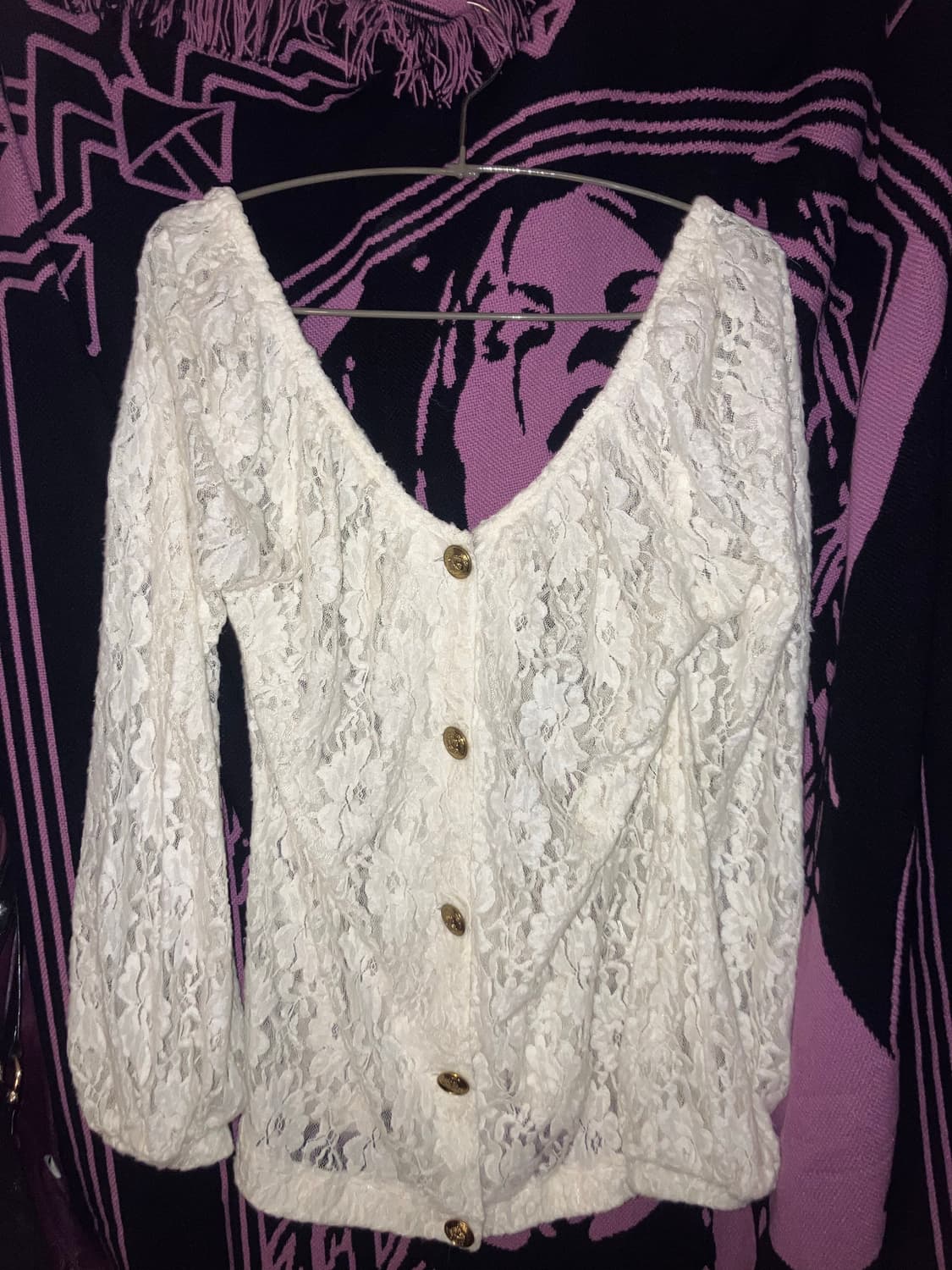 053 golds infinity gyaru lace top  상품이미지1