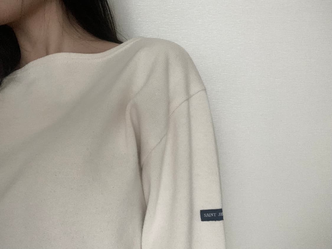 Saint james 길도 엘보 패치 아이보리 상품이미지6