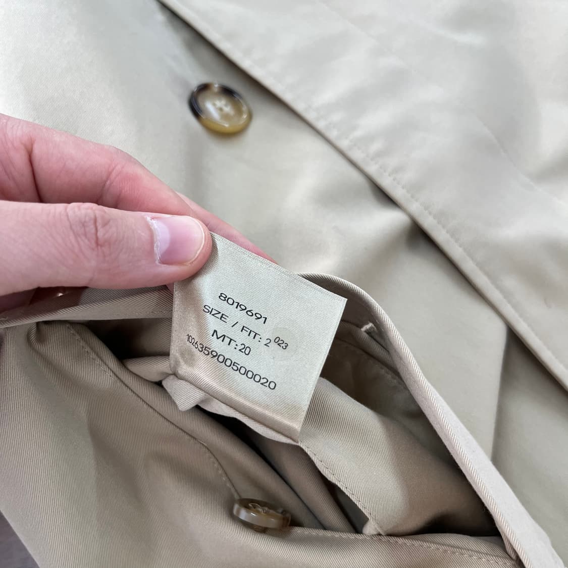 버버리 우먼 핌리코 싱글 트렌치 코트 M 상품이미지9