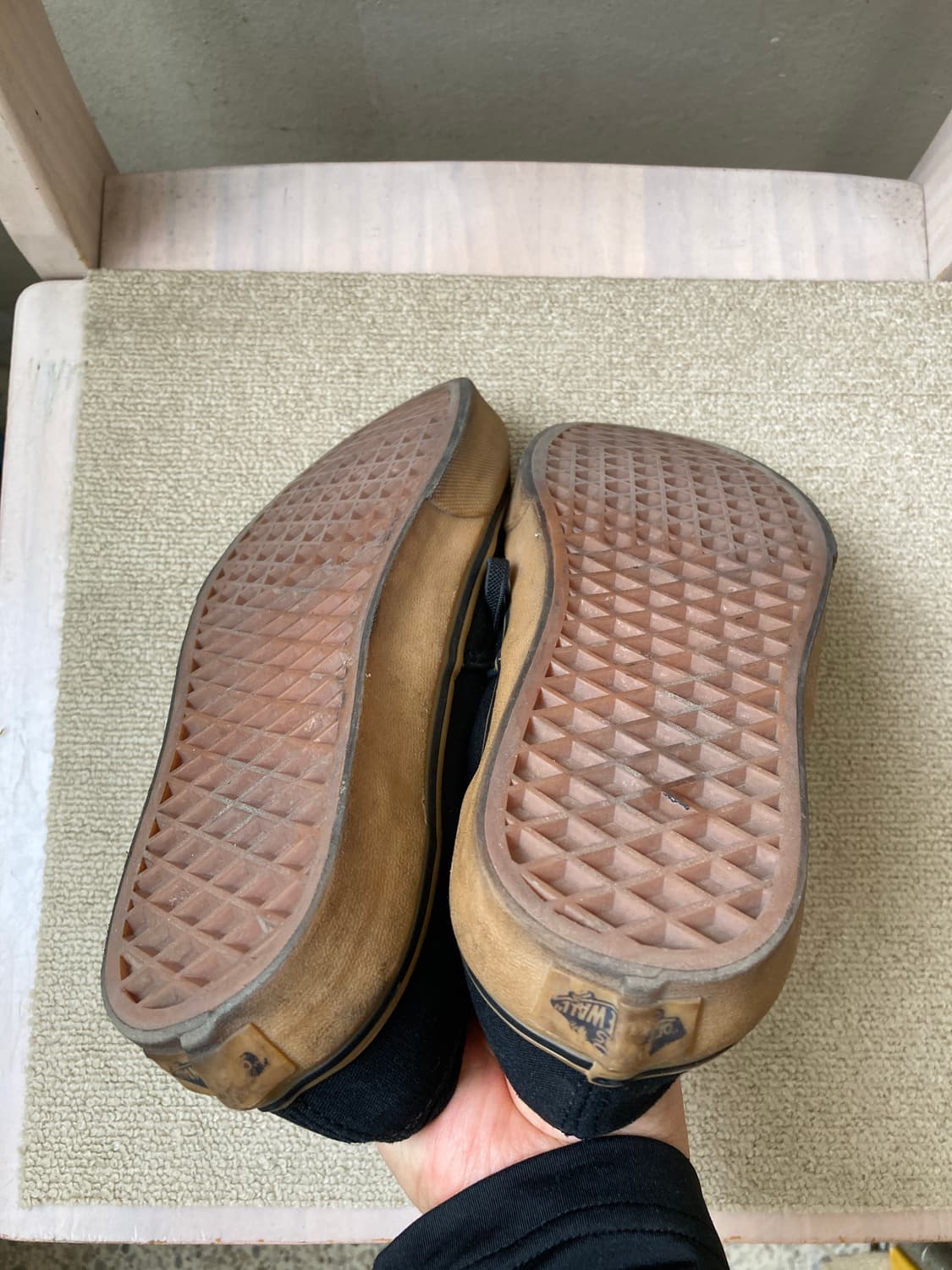 반스 어센틱 black gum 245 상품이미지3