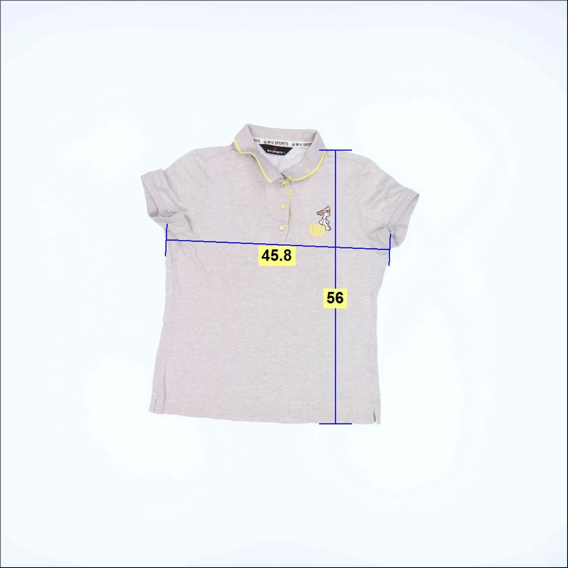 40 엠유스포츠 여성 반팔 카라티 0407M 상품이미지6