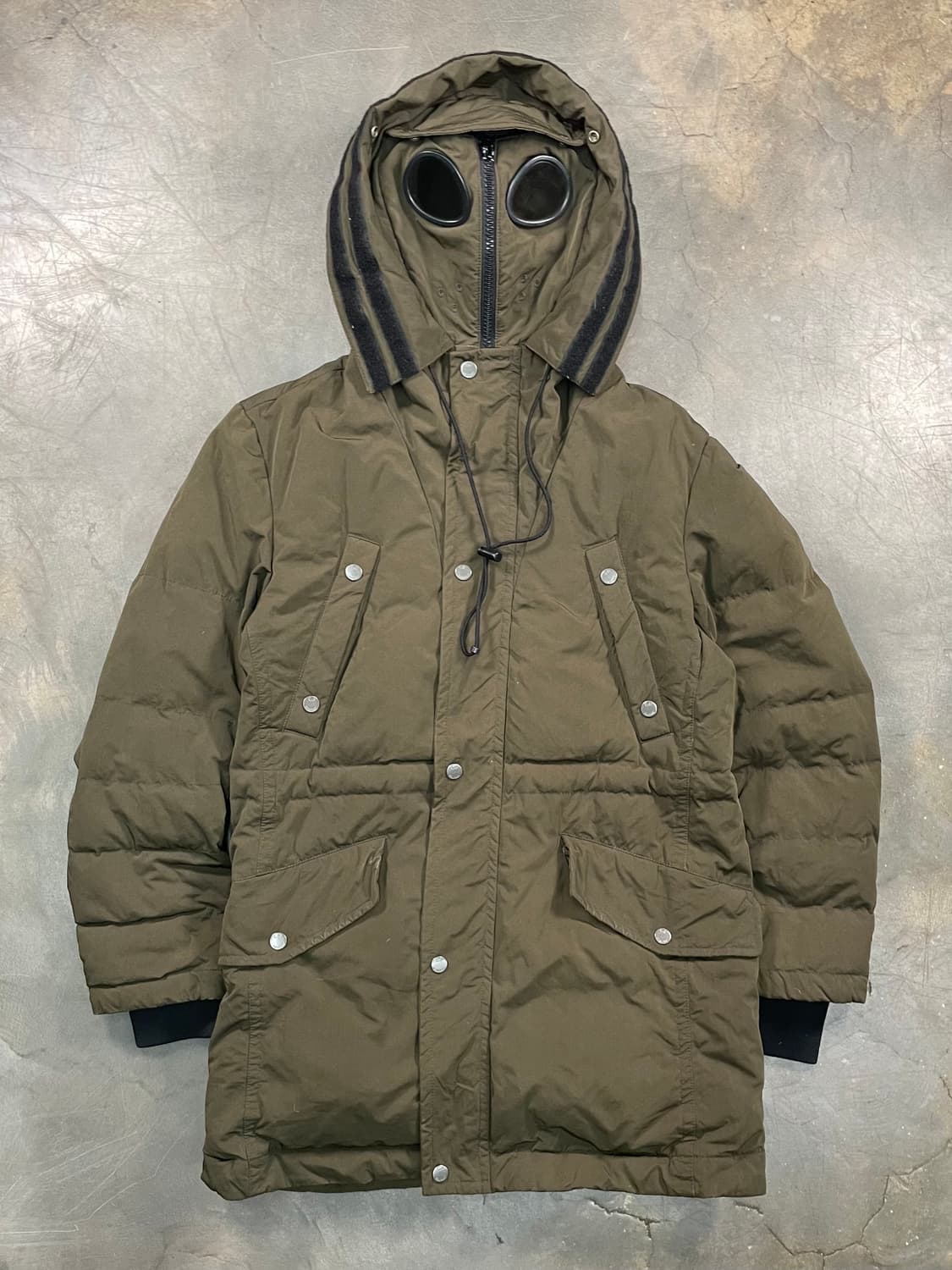 씨피컴퍼니 2way 고글 다운 패딩 상품이미지1