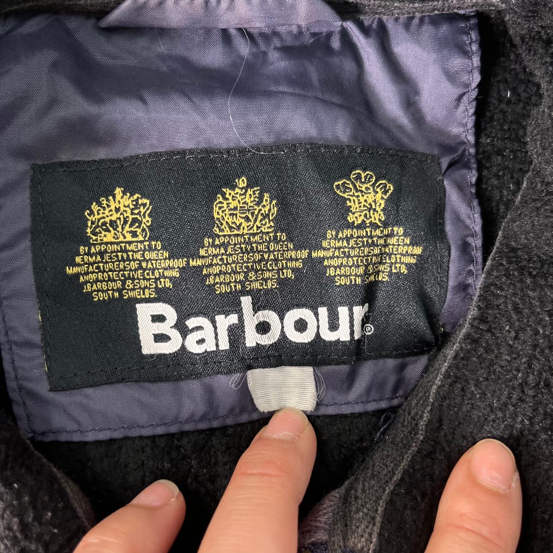 95 바버 인터네셔널 퀄팅 패딩 상품이미지3