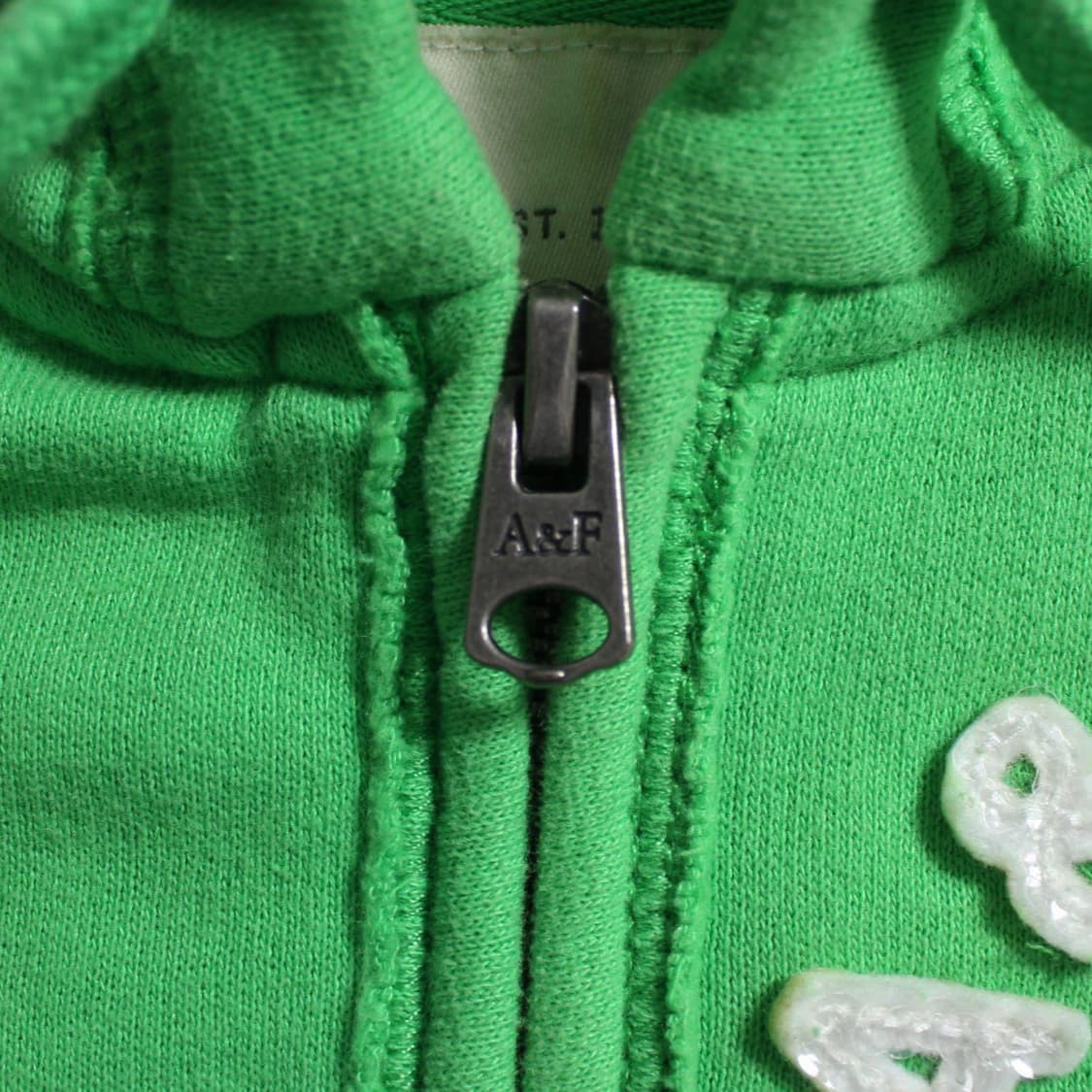 Abercrombie 아베크롬비 그린 후드집업 상품이미지5