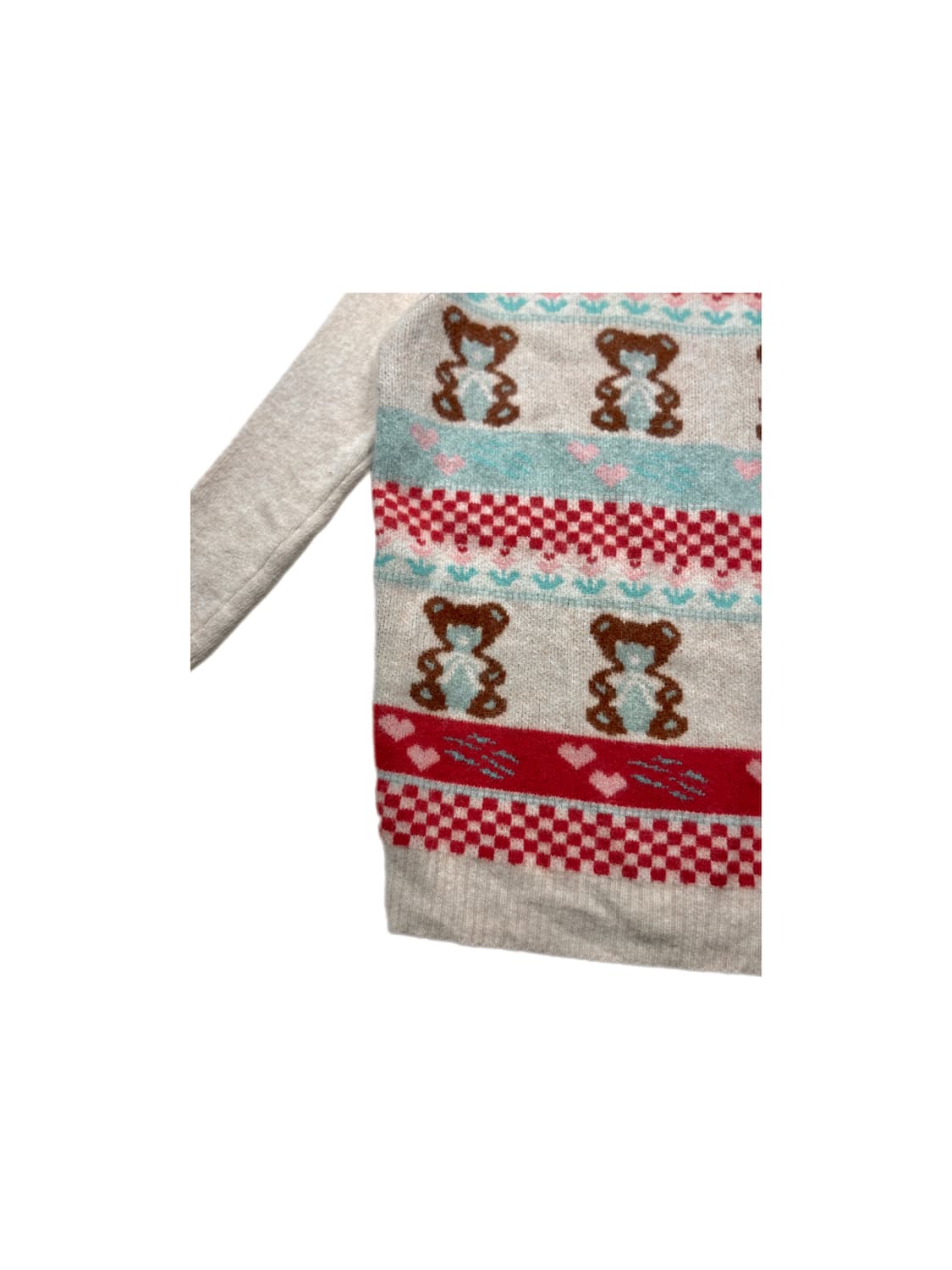 곰돌이 하트뿅 스웨터 상품이미지2