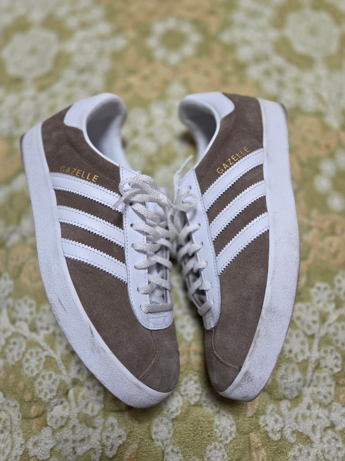 아디다스 가젤 스웨이드 운동화 브라운265 상품이미지3