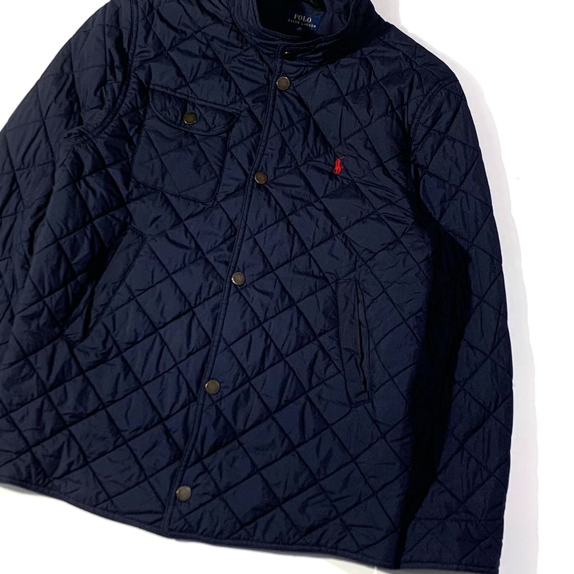 폴로 네이비 퀼팅 자켓 상품이미지2