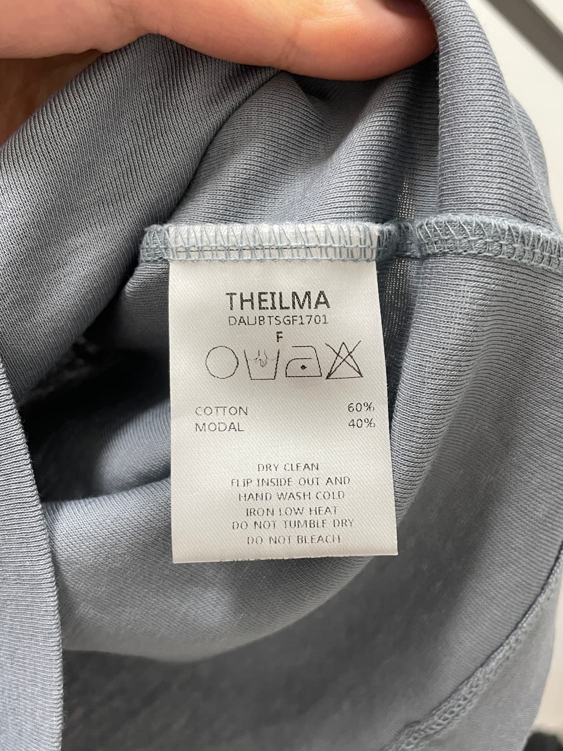 THEILMA 레이어드 홀터나시 (그레이블루) 상품이미지5