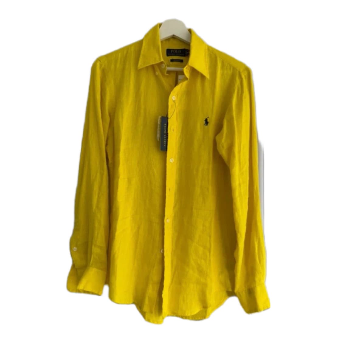 💛[정품]폴로 랄프로렌 옐로우 린넨 셔츠💛 상품이미지1