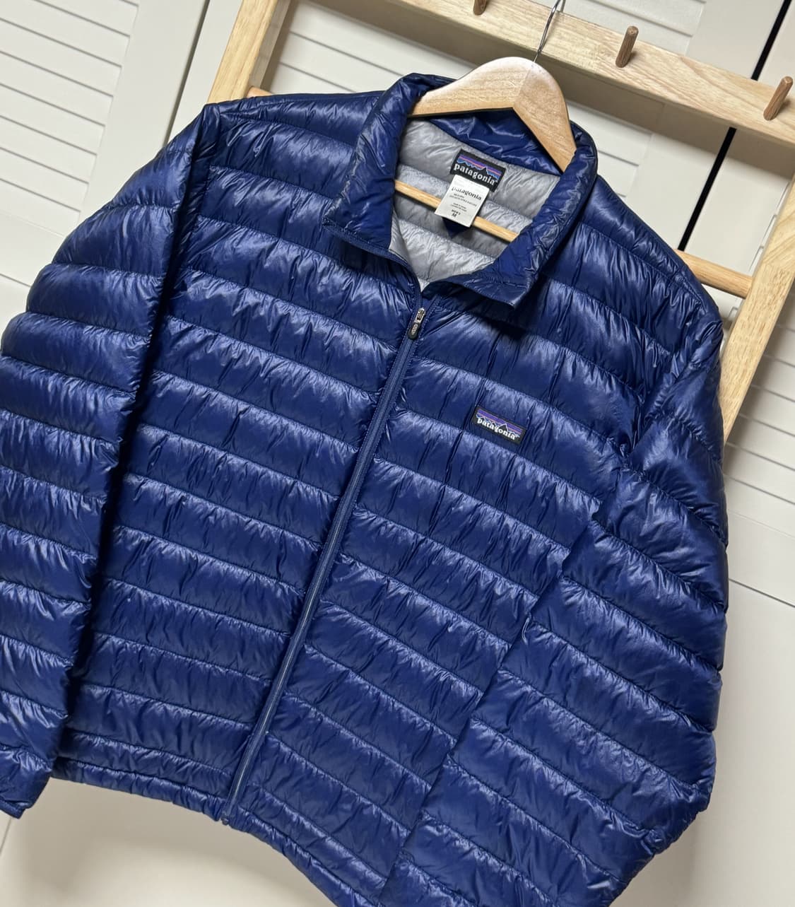 파타고니아 네이비 경량 패딩 자켓 상품이미지4