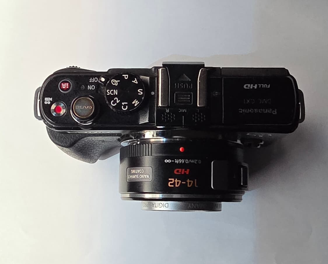 파나소닉 루믹스 GX1 카메라 14-42mm 전동줌렌즈 포함 팝니다. 상품이미지6