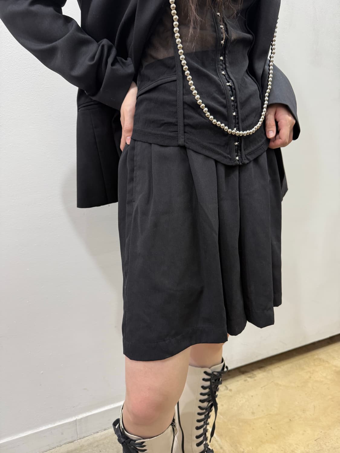 꼼데가르송 트리콧 숏타입 팬츠 상품이미지8