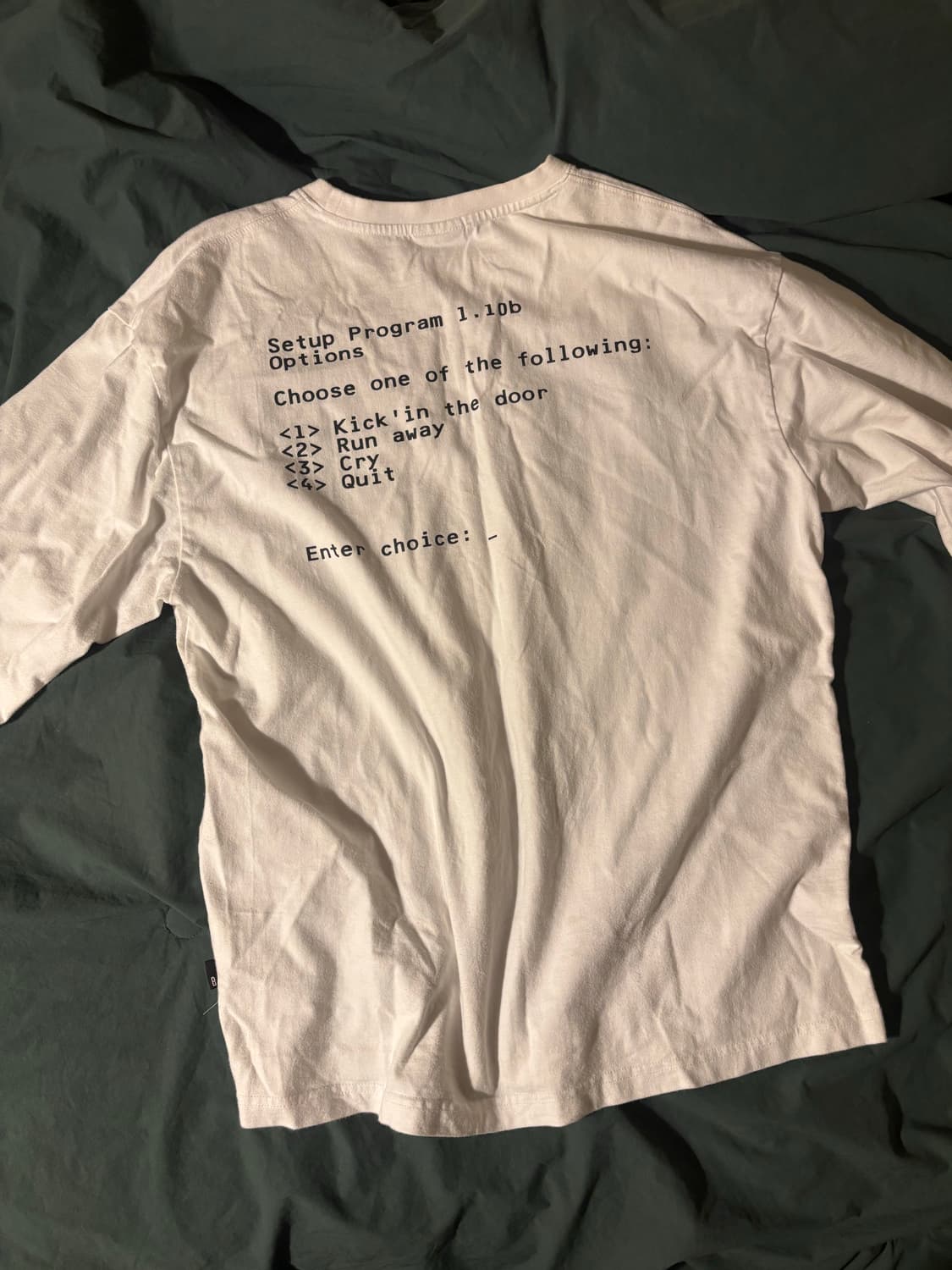 브라운브레스 흰색 롱슬리브 L 상품이미지2