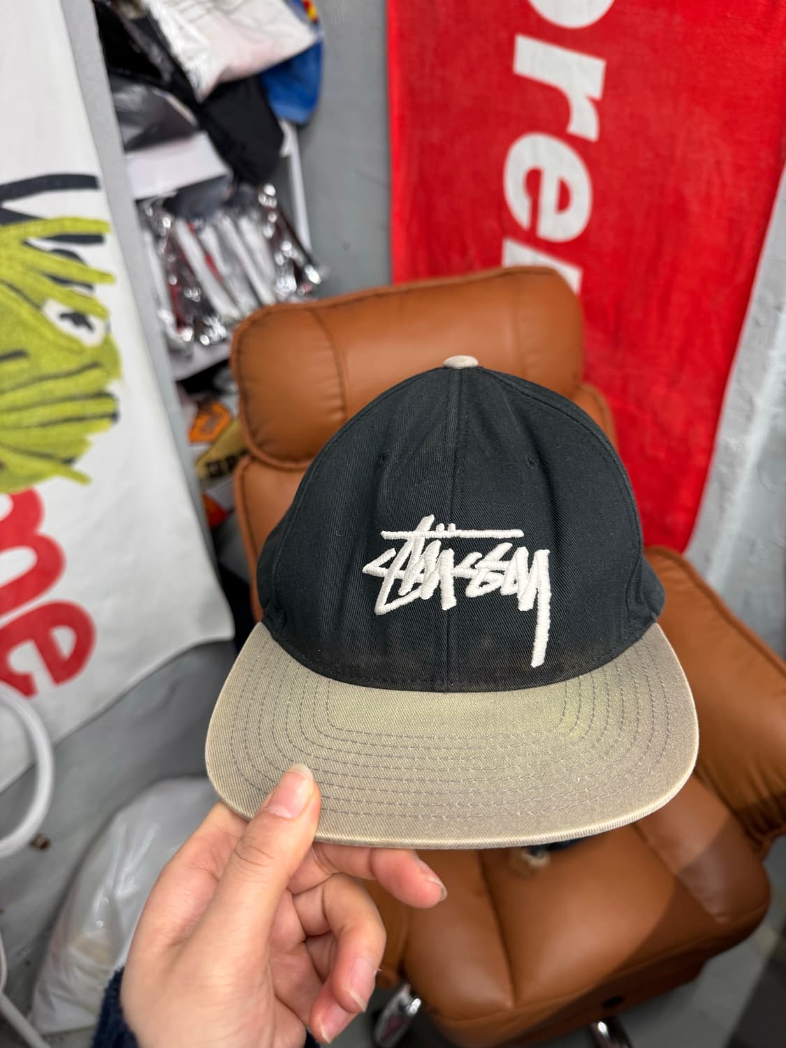 빈티지 스투시 캡  상품이미지1