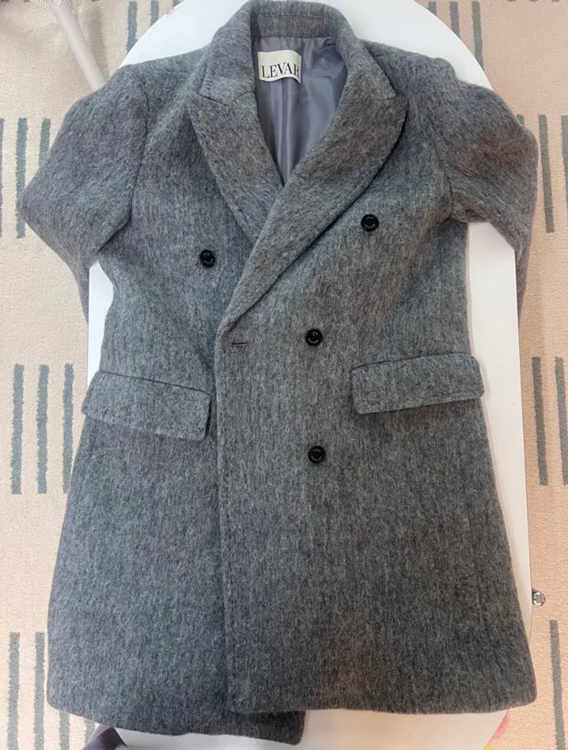 르바 헤어리 부클 코트 상품이미지4