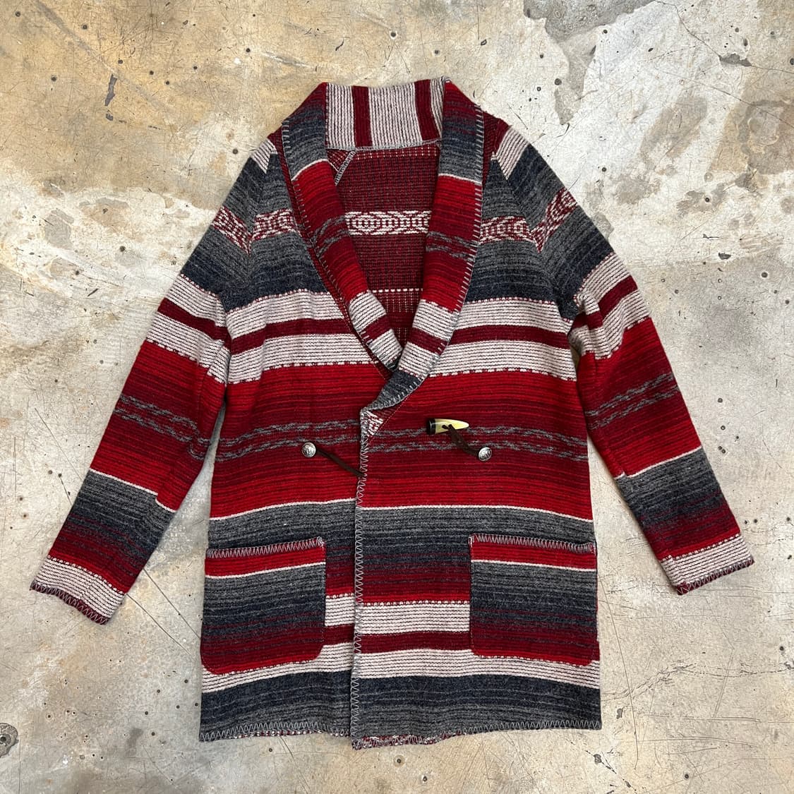 Johnson woolen mills 아즈텍 코트 상품이미지1