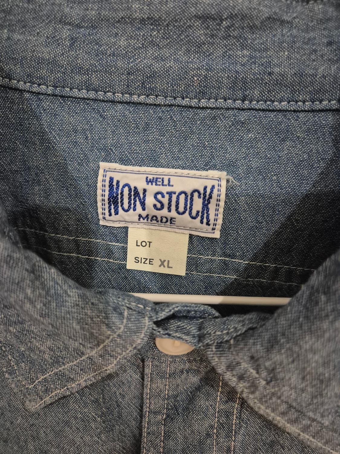 브론슨(논스탁) 샴브레이 XL(105) 상품이미지2