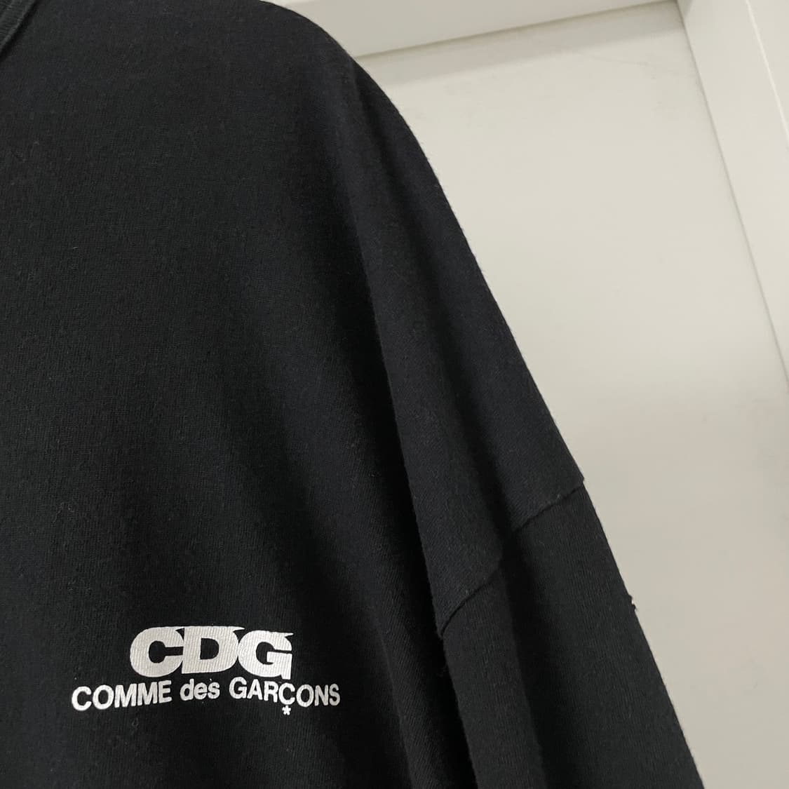 꼼데가르송 CDG 긴팔 티셔츠 블랙 M 상품이미지3