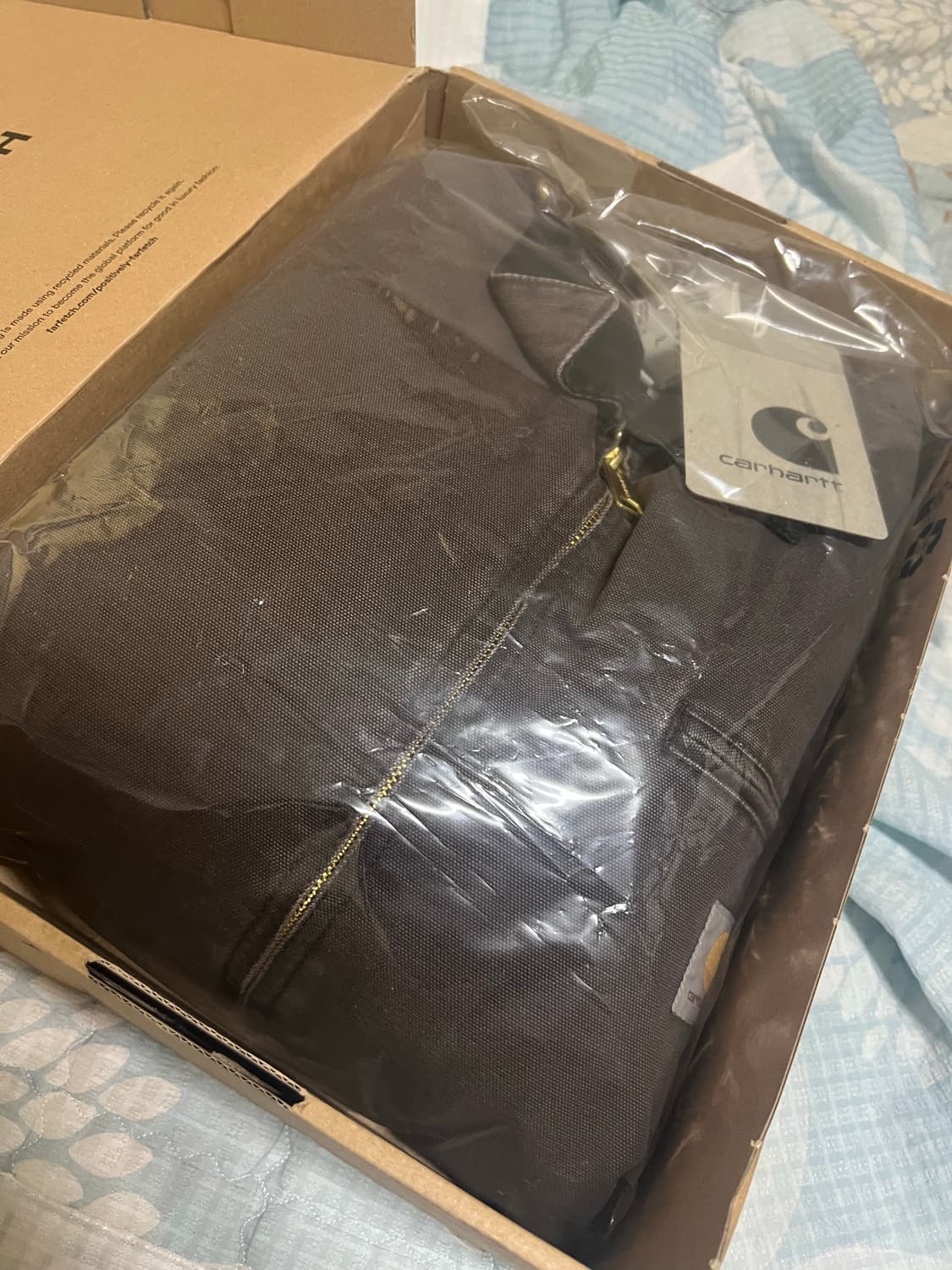 칼하트 WIP 디트로이트 토바코블랙 L 새상품 판매합니다 상품이미지1