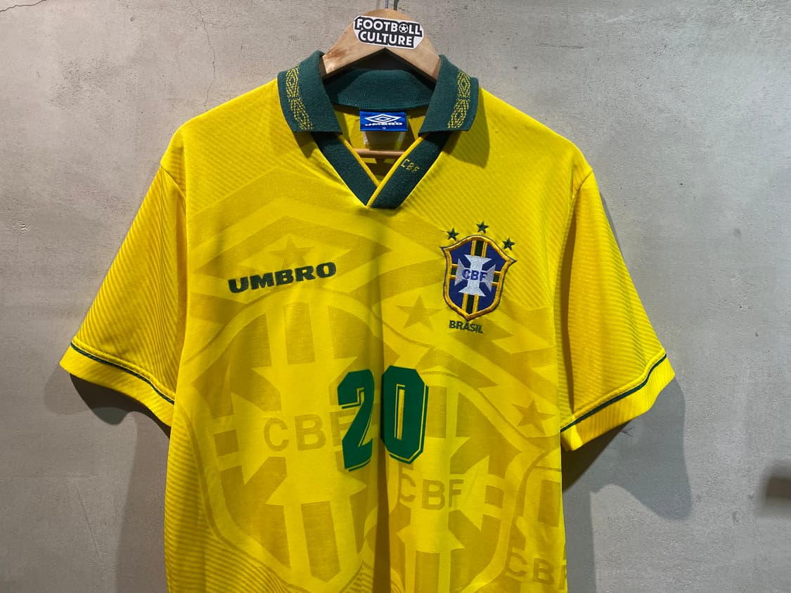 93-94 브라질 국가대표 호나우두 홈 유니폼 상품이미지2