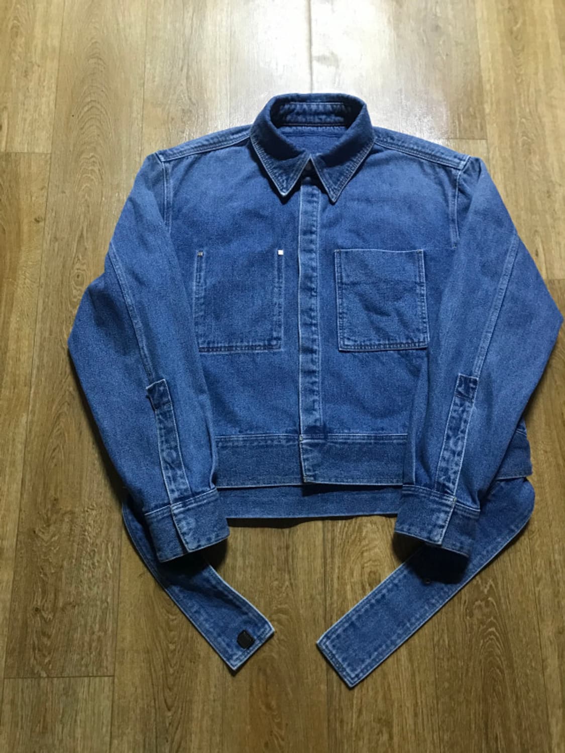 우영미 22FW 크롭 데님 자켓 상품이미지4