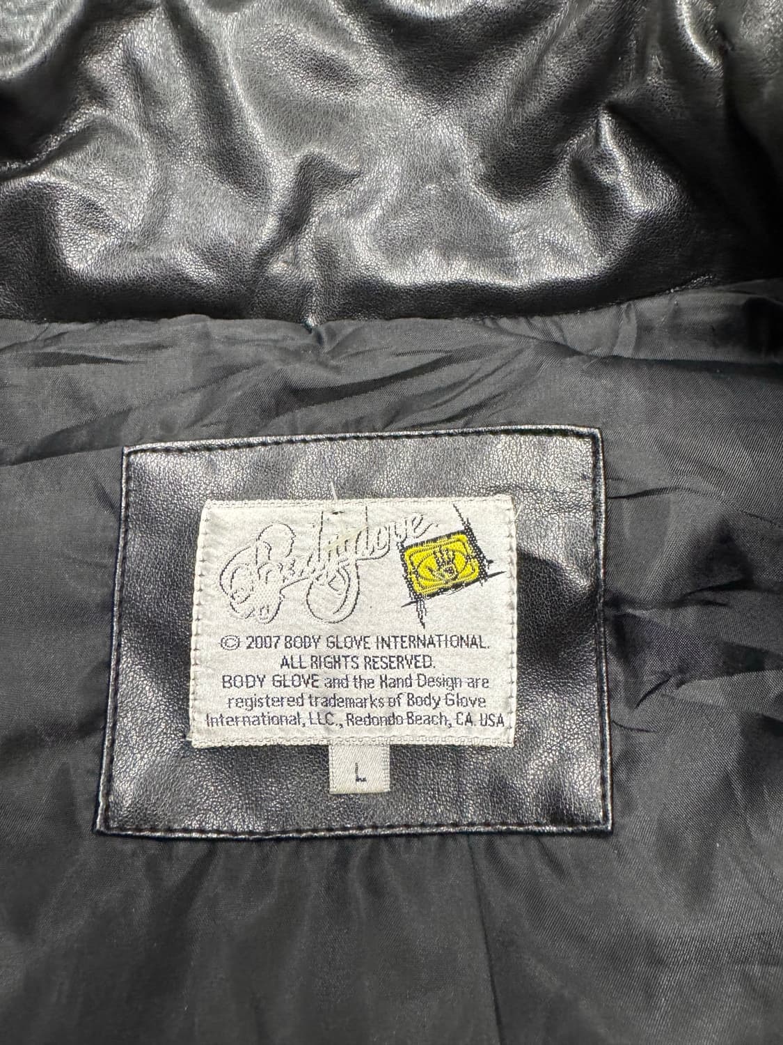 Body Glove 빈티지 투웨이 레더 가죽 패딩 상품이미지4