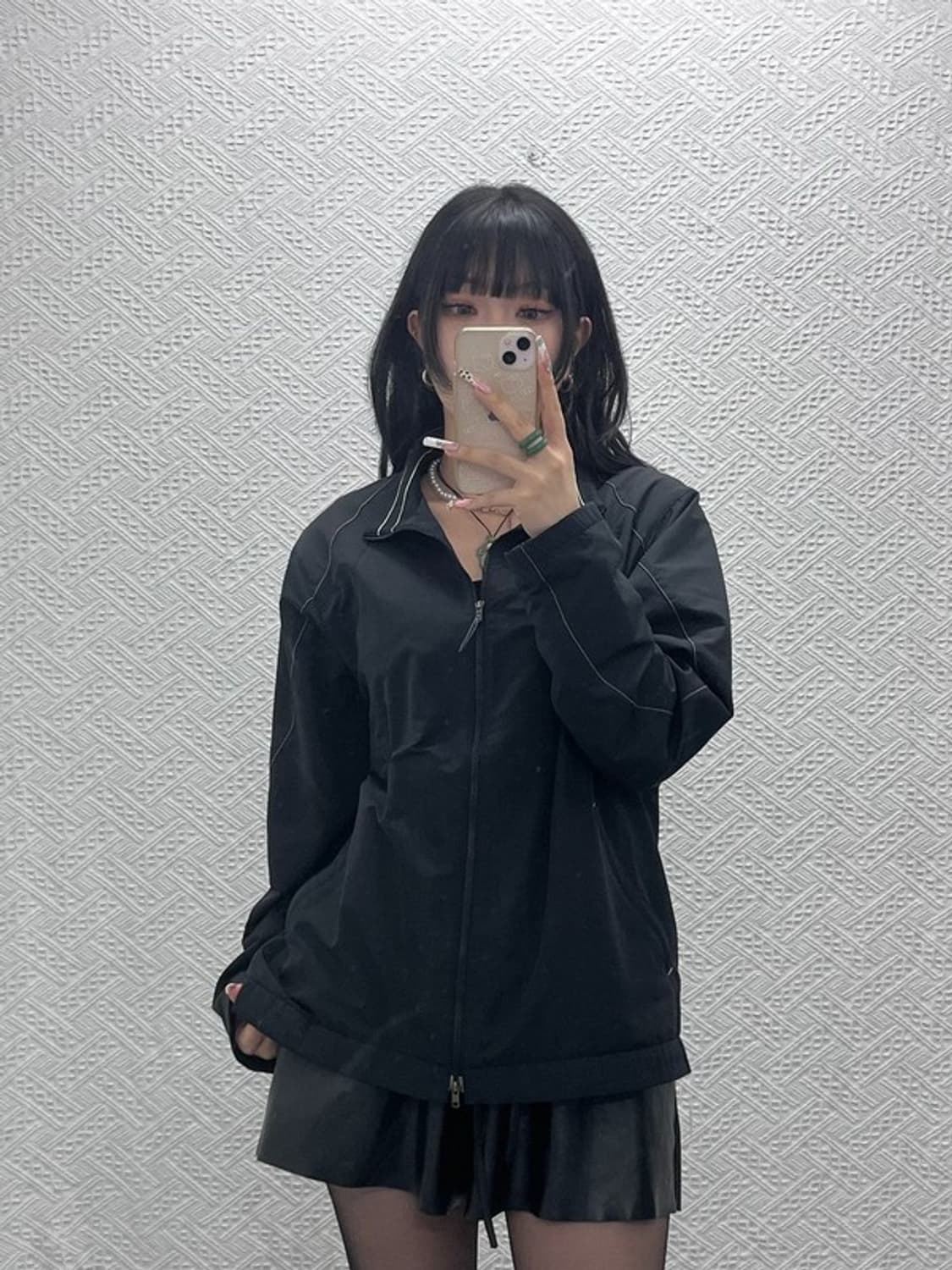 나이키 골프 캐주얼 스포티 무지 바람막이 자켓 95 C11471 상품이미지2