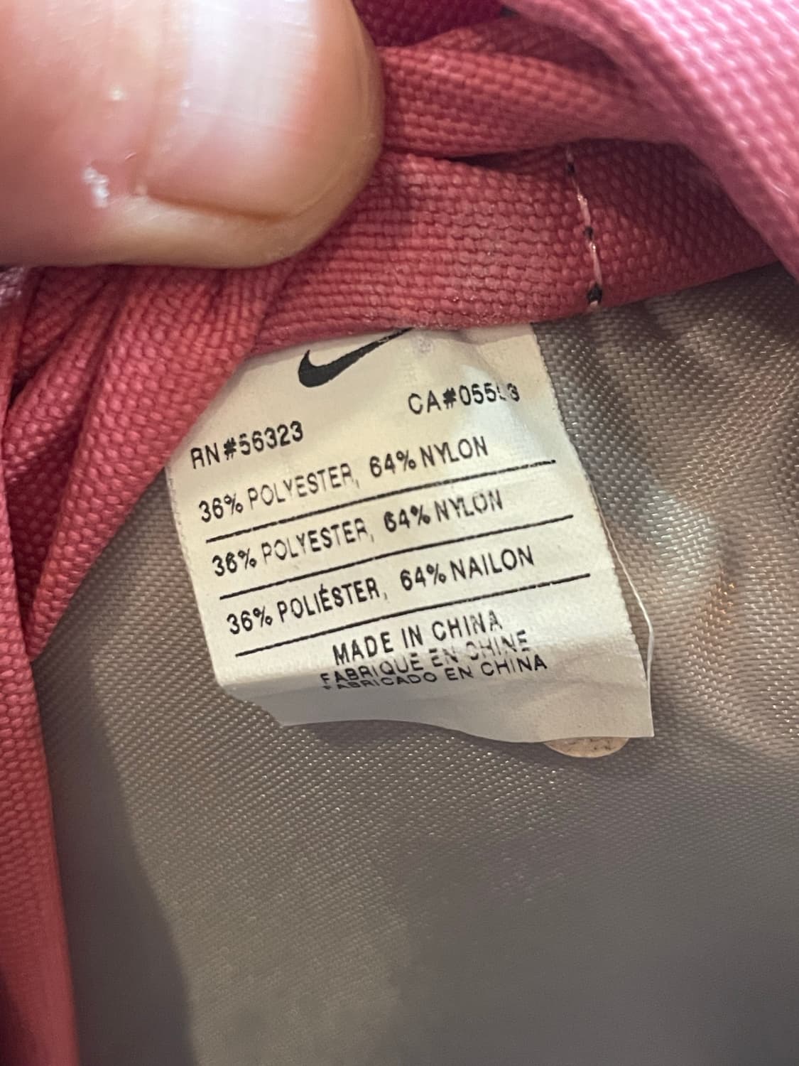 00’s CORDURA 나이키 백팩 핑크 상품이미지8